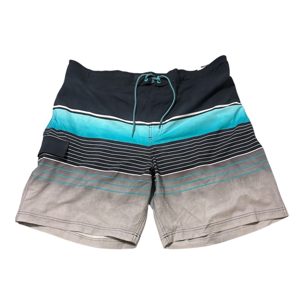 George Swim Trunks Men's 2XL (44-46) 9" Inseam Knee Length  NWT